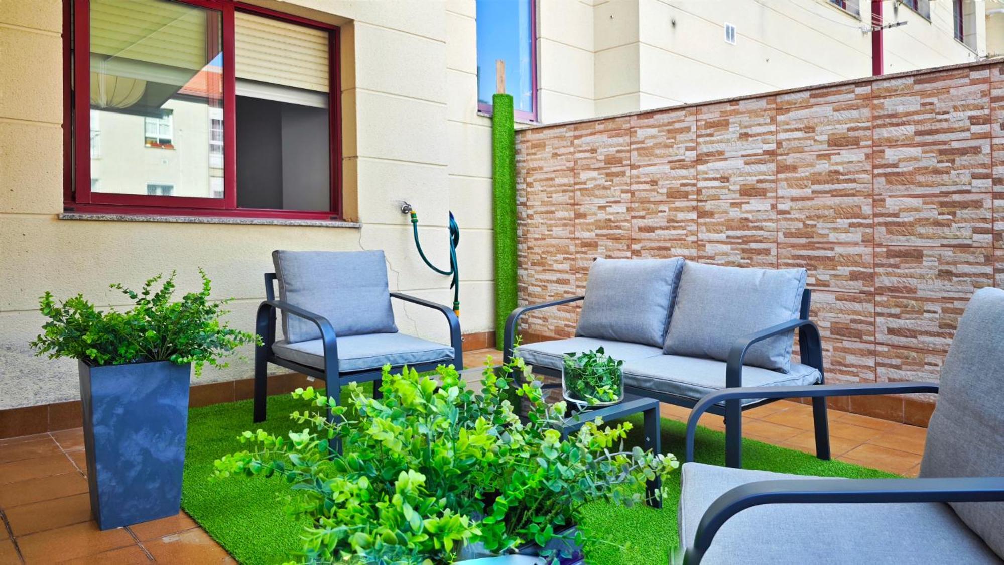 Piso Centrico Santiago De Compostela Con Amplia Terraza Apartment Exterior foto