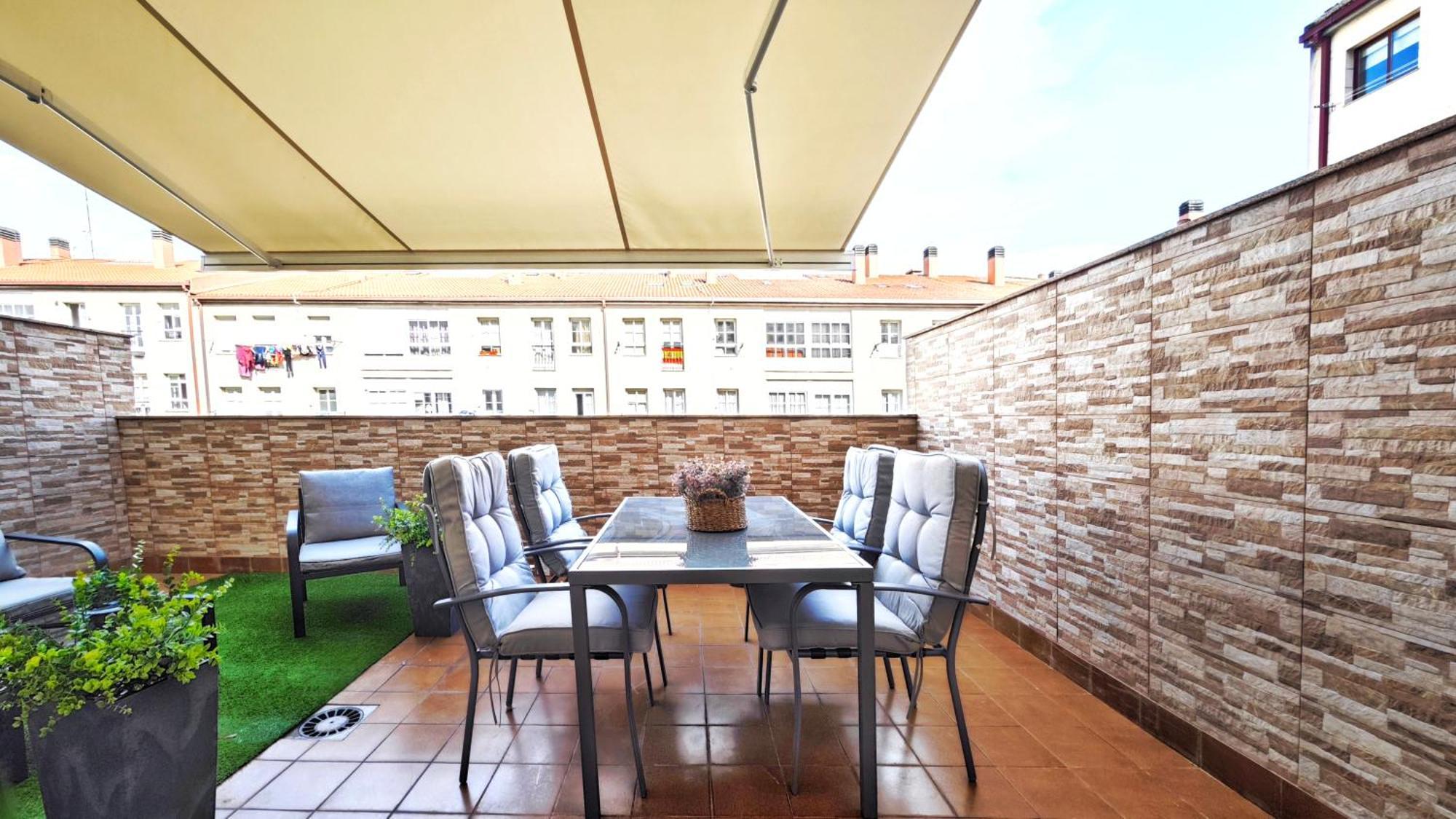 Piso Centrico Santiago De Compostela Con Amplia Terraza Apartment Exterior foto